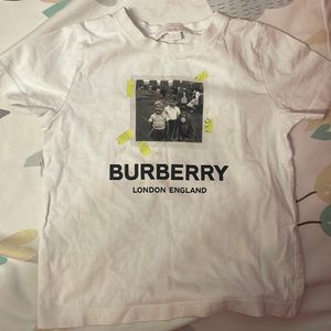 Burberry unisex t-shirt 4Y